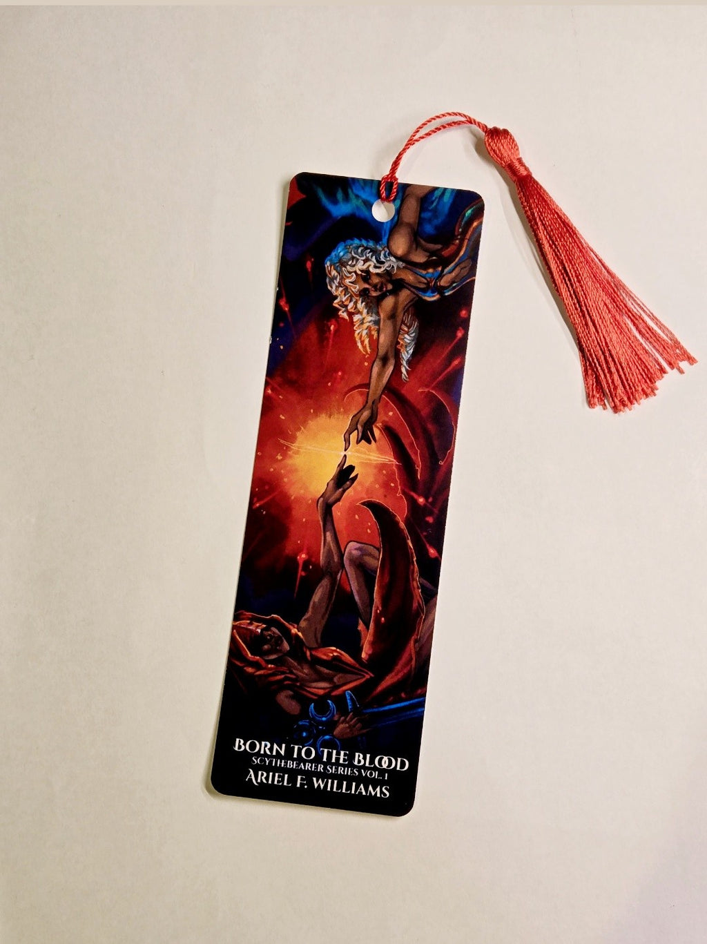 Born to the Blood Handmade Bookmark