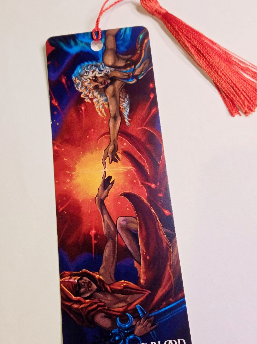 Born to the Blood Handmade Bookmark