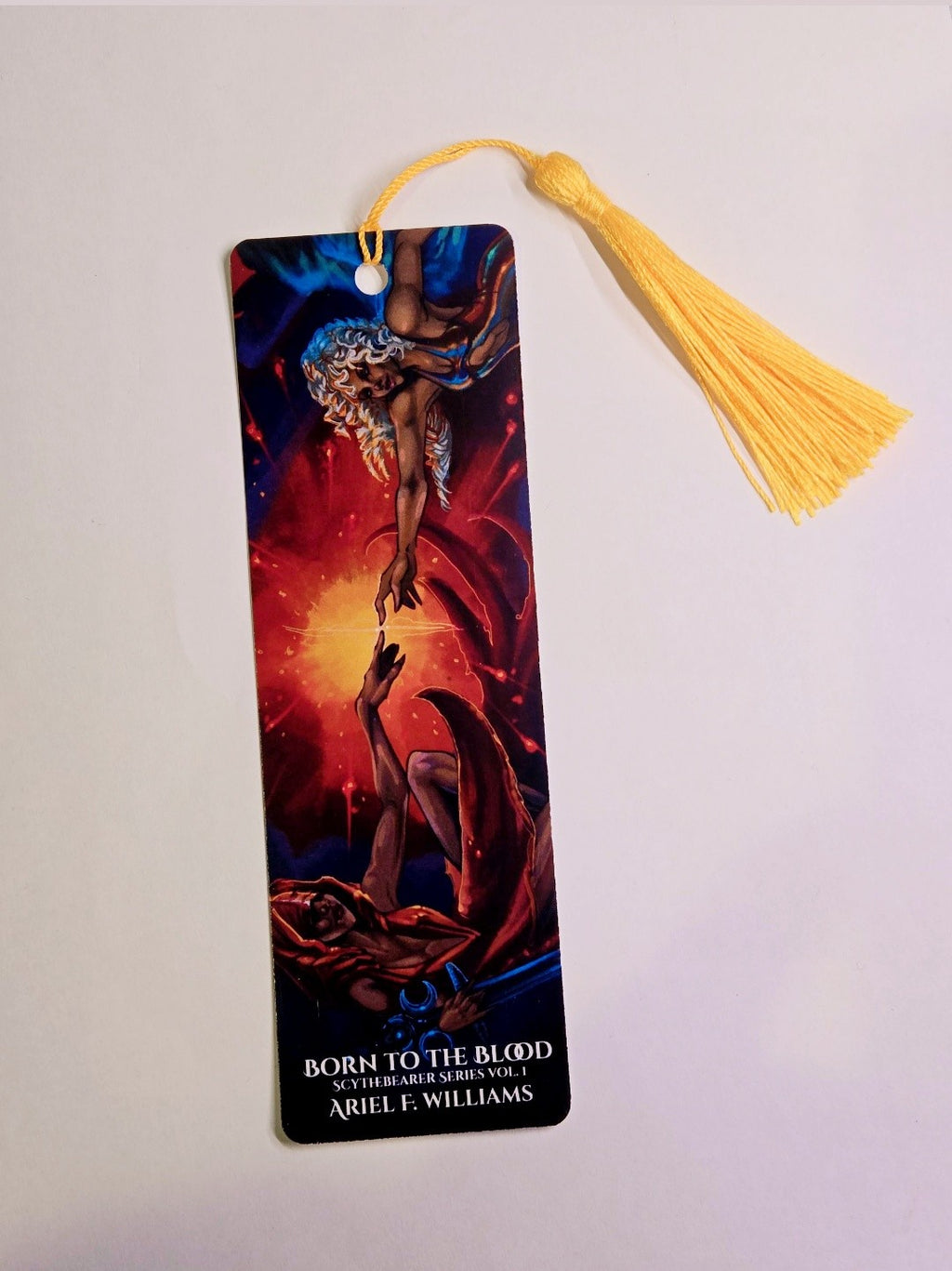 Born to the Blood Handmade Bookmark