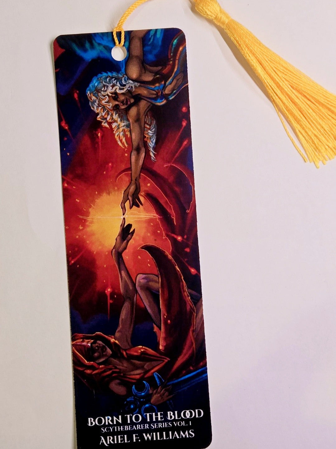Born to the Blood Handmade Bookmark